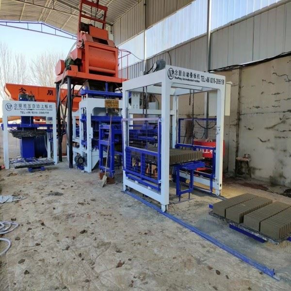Cement Hollow Block Forming Machine
