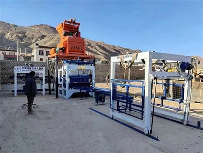 Mașină hidraulică de cărămidă colorată